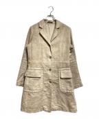 C.P COMPANYシーピーカンパニー）の古着「コーティングチェスターコート/Coated Chesterfield coat」｜ベージュ