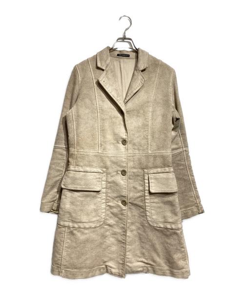 C.P COMPANY（シーピーカンパニー）C.P COMPANY (シーピーカンパニー) コーティングチェスターコート/Coated Chesterfield coat ベージュ サイズ:42の古着・服飾アイテム