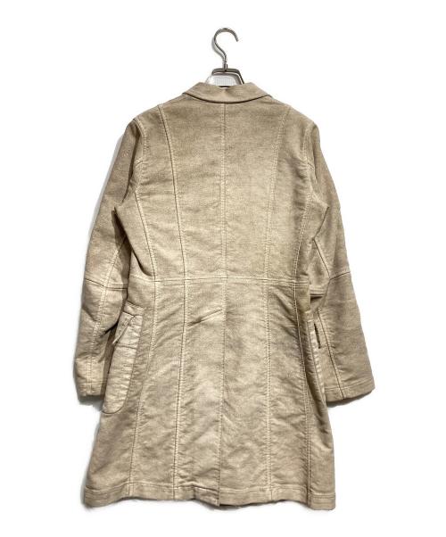 C.P COMPANY（シーピーカンパニー）C.P COMPANY (シーピーカンパニー) コーティングチェスターコート/Coated Chesterfield coat ベージュ サイズ:42の古着・服飾アイテム