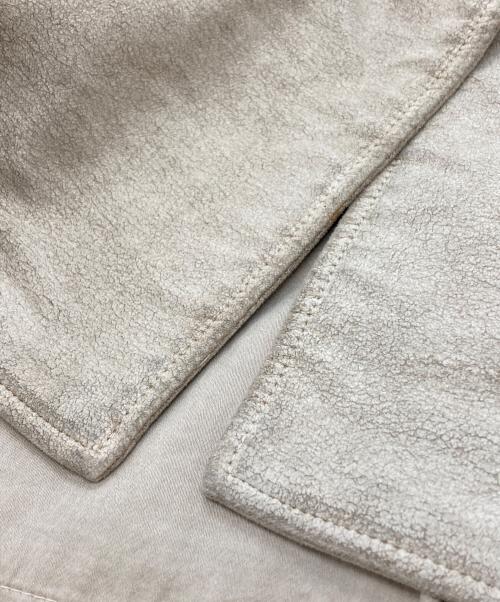 C.P COMPANY（シーピーカンパニー）C.P COMPANY (シーピーカンパニー) コーティングチェスターコート/Coated Chesterfield coat ベージュ サイズ:42の古着・服飾アイテム