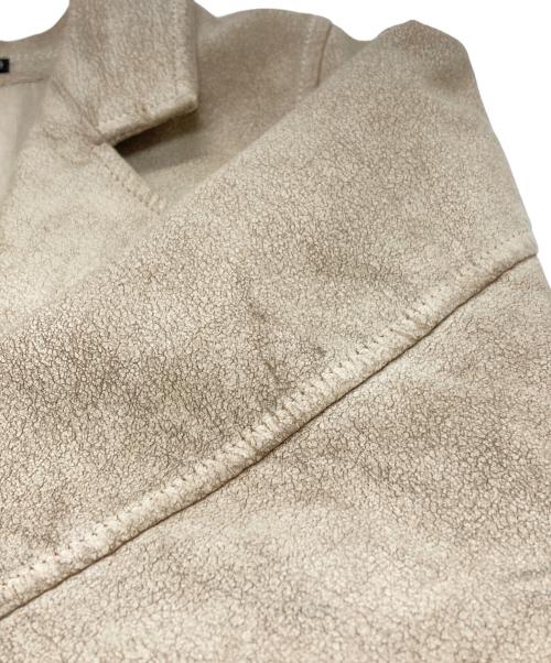 C.P COMPANY（シーピーカンパニー）C.P COMPANY (シーピーカンパニー) コーティングチェスターコート/Coated Chesterfield coat ベージュ サイズ:42の古着・服飾アイテム