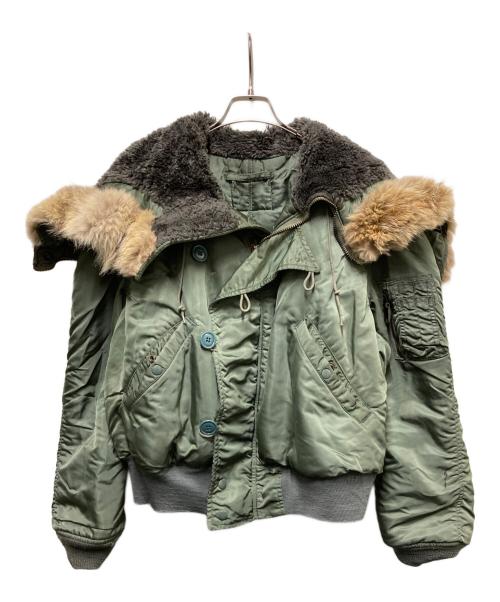 USED（ユーズド）USED (ユーズド) N-2Bジャケット カーキ サイズ:-の古着・服飾アイテム