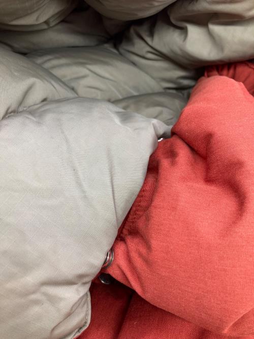 THE NORTH FACE（ザ ノース フェイス）THE NORTH FACE (ザ ノース フェイス) 90s ダウンジャケット オレンジ サイズ:Ｍの古着・服飾アイテム