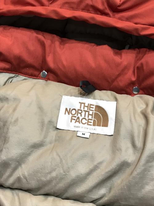 THE NORTH FACE（ザ ノース フェイス）THE NORTH FACE (ザ ノース フェイス) 90s ダウンジャケット オレンジ サイズ:Ｍの古着・服飾アイテム