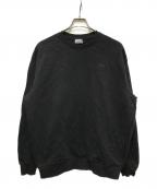 DIESELディーゼル）の古着「NEW GINN SWEAT SHIRT」｜ブラック