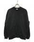 DIESEL（ディーゼル）の古着「NEW GINN SWEAT SHIRT」｜ブラック