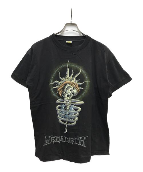 USED（ユーズド）USED (ユーズド) 1995 TOURバンドTシャツ ブラック サイズ:Ｌの古着・服飾アイテム