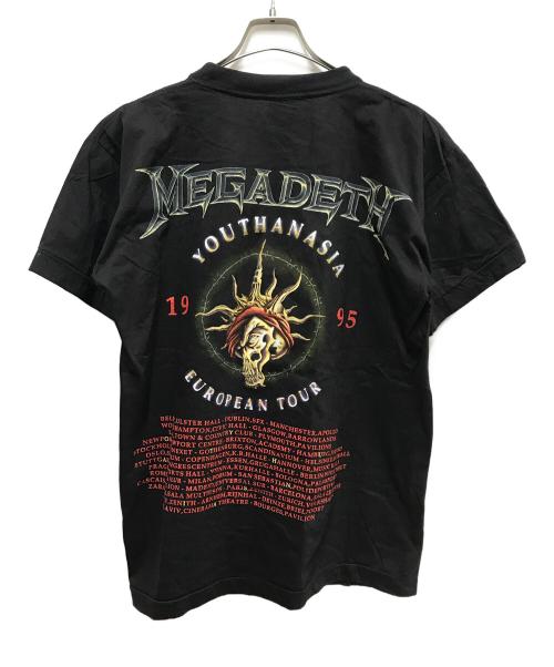 USED（ユーズド）USED (ユーズド) 1995 TOURバンドTシャツ ブラック サイズ:Ｌの古着・服飾アイテム