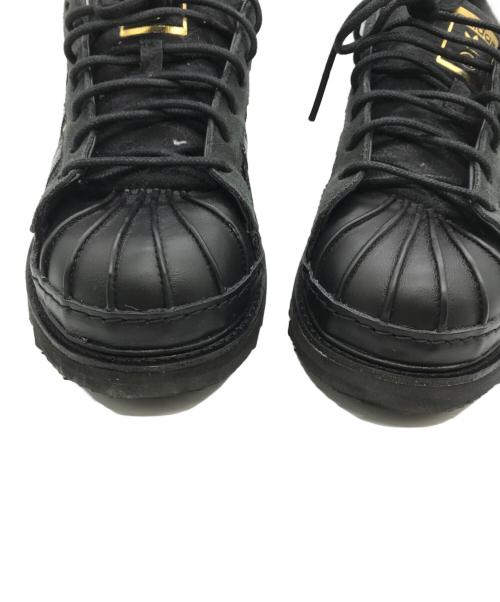 adidas（アディダス）adidas (アディダス) CLOT (クロット) CLOT SUPERSTAR LNY ブラック サイズ:US10 1/2の古着・服飾アイテム