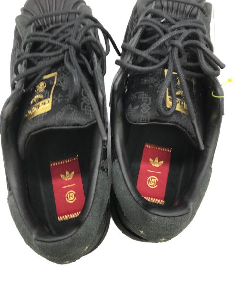 adidas（アディダス）adidas (アディダス) CLOT (クロット) CLOT SUPERSTAR LNY ブラック サイズ:US10 1/2の古着・服飾アイテム