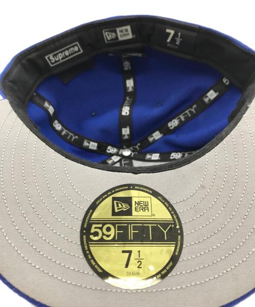 SUPREME（シュプリーム）SUPREME (シュプリーム) New Era (ニューエラ) Bones Box Logo ブルー サイズ:7 1/2の古着・服飾アイテム