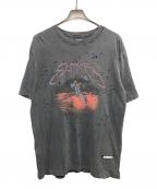Satisfyサティスファイ）の古着「MOTHTECH T-SHIRT」｜グレー