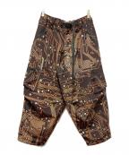 TIGHTBOOTH PRODUCTIONタイトブースプロダクション）の古着「RIPSTOP CARGO BALLOON PANTS」｜ブラウン