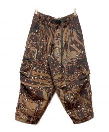 TIGHTBOOTH PRODUCTION（タイトブースプロダクション）の古着「RIPSTOP CARGO BALLOON PANTS」｜ブラウン