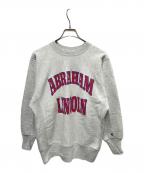 Championチャンピオン）の古着「カレッジリバースウィーブスウェット」｜グレー