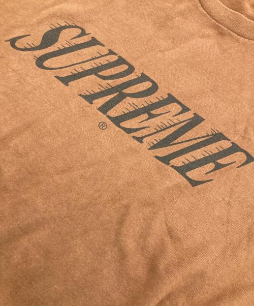 SUPREME（シュプリーム）Supreme (シュプリーム) slap shot tee ブラウン サイズ:Lの古着・服飾アイテム