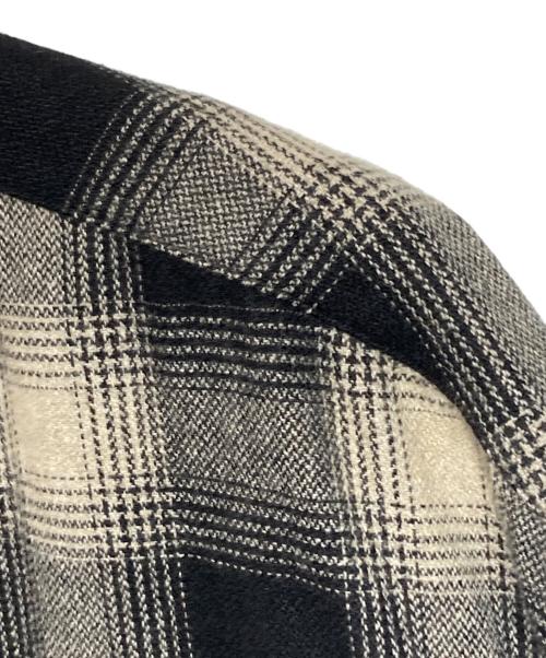 ROTOL（ロトル）ROTOL (ロトル) KSDK CPO HS SHIRT CHECK ブラック×ブラウン サイズ:2の古着・服飾アイテム