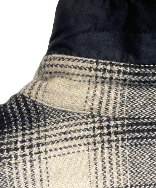 ROTOL（ロトル）ROTOL (ロトル) KSDK CPO HS SHIRT CHECK ブラック×ブラウン サイズ:2の古着・服飾アイテム