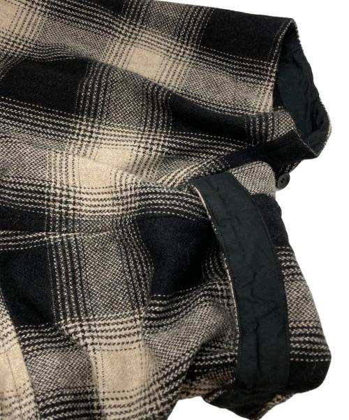 ROTOL（ロトル）ROTOL (ロトル) KSDK CPO HS SHIRT CHECK ブラック×ブラウン サイズ:2の古着・服飾アイテム