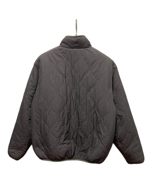 stussy（ステューシー）stussy (ステューシー) 00Sリバーシブルボアキルティングジャケット グレー サイズ:Ｍの古着・服飾アイテム