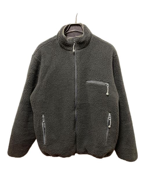 stussy（ステューシー）stussy (ステューシー) 00Sリバーシブルボアキルティングジャケット グレー サイズ:Ｍの古着・服飾アイテム