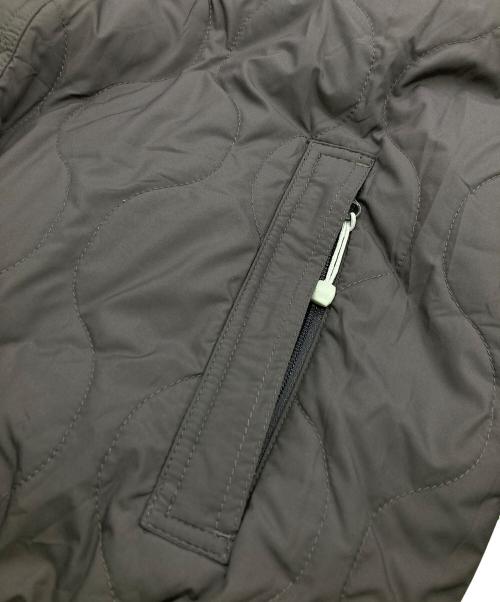 stussy（ステューシー）stussy (ステューシー) 00Sリバーシブルボアキルティングジャケット グレー サイズ:Ｍの古着・服飾アイテム