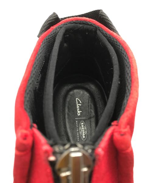 CLARKS（クラークス）CLARKS (クラークス) EASTPAK (イーストパック) TORHILL ZIP レッド サイズ:US9(27cm)の古着・服飾アイテム