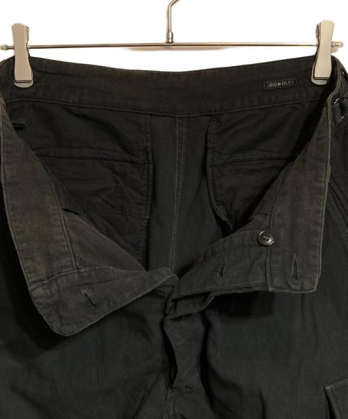 COMOLI（コモリ）COMOLI (コモリ) ブラック6ポケットパンツ ブラック サイズ:3の古着・服飾アイテム