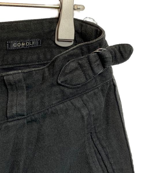 COMOLI（コモリ）COMOLI (コモリ) ブラック6ポケットパンツ ブラック サイズ:3の古着・服飾アイテム