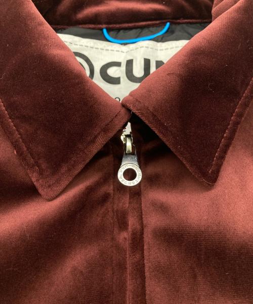 CUNE（キューン）CUNE (キューン) しろくまベロアブルゾン ボルドー サイズ:3の古着・服飾アイテム
