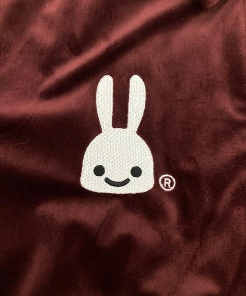 CUNE（キューン）CUNE (キューン) しろくまベロアブルゾン ボルドー サイズ:3の古着・服飾アイテム