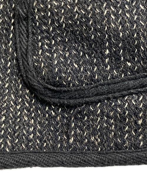 BROWN'S BEACH JACKET（ブラウンズビーチジャケット）BROWN'S BEACH JACKET (ブラウンズビーチジャケット) V NECK VEST ビーチクロスゴマシオべスト/Vネックベスト ブラック サイズ:40の古着・服飾アイテム