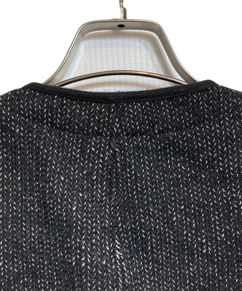 BROWN'S BEACH JACKET（ブラウンズビーチジャケット）BROWN'S BEACH JACKET (ブラウンズビーチジャケット) V NECK VEST ビーチクロスゴマシオべスト/Vネックベスト ブラック サイズ:40の古着・服飾アイテム