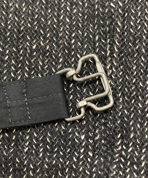 BROWN'S BEACH JACKET（ブラウンズビーチジャケット）BROWN'S BEACH JACKET (ブラウンズビーチジャケット) V NECK VEST ビーチクロスゴマシオべスト/Vネックベスト ブラック サイズ:40の古着・服飾アイテム