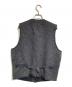 BROWN'S BEACH JACKET (ブラウンズビーチジャケット) V NECK VEST ビーチクロスゴマシオべスト/Vネックベスト ブラック サイズ:40：18000円