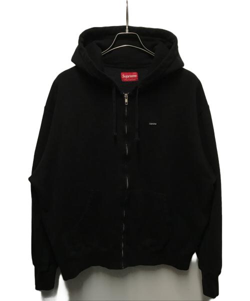 SUPREME（シュプリーム）Supreme (シュプリーム) Small Box Zip Up Hooded Sweatshirt ブラック サイズ:Mの古着・服飾アイテム