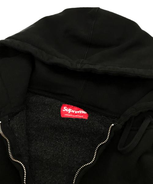 SUPREME（シュプリーム）Supreme (シュプリーム) Small Box Zip Up Hooded Sweatshirt ブラック サイズ:Mの古着・服飾アイテム