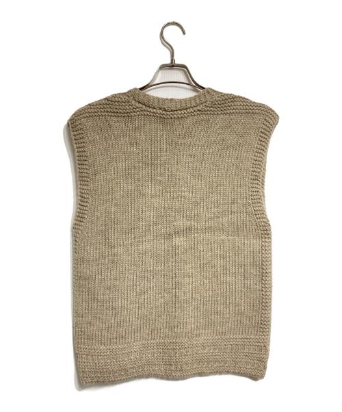 OUR LEGACY（アワーレガシー）OUR LEGACY (アワーレガシー) VEST REVERSED CABLE/ベストリバースドケーブル アイボリー サイズ:46の古着・服飾アイテム