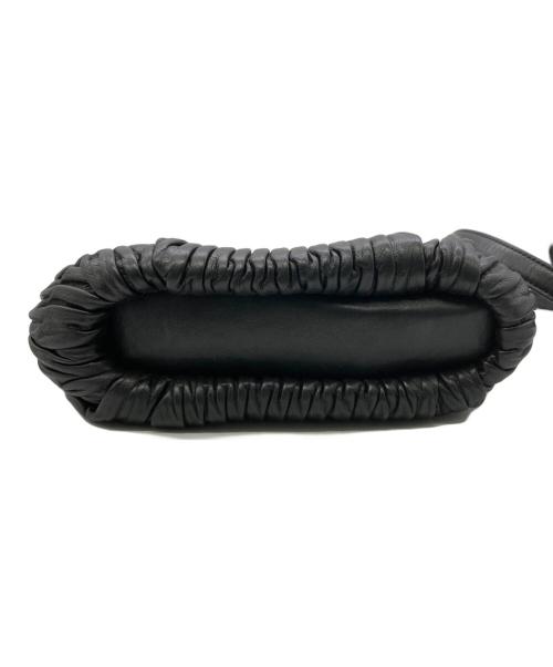 COACH（コーチ）COACH (コーチ) ギャザードショルダーバッグ ブラックの古着・服飾アイテム