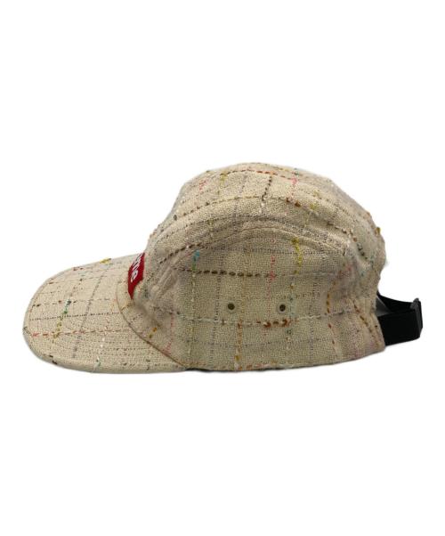 SUPREME（シュプリーム）SUPREME (シュプリーム) boucle camp cap ベージュの古着・服飾アイテム
