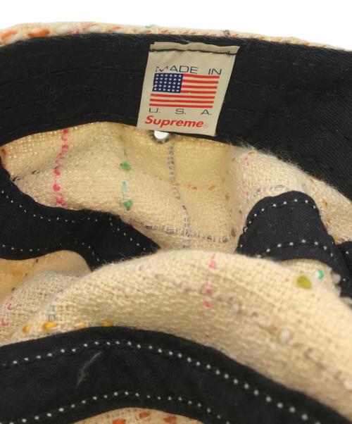 SUPREME（シュプリーム）SUPREME (シュプリーム) boucle camp cap ベージュの古着・服飾アイテム