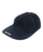 SUPREMEシュプリーム）の古着「terry visor logo 6panel」｜ネイビー