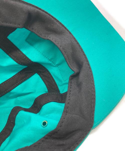 SUPREME（シュプリーム）Supreme (シュプリーム) visor print camp CAP グリーンの古着・服飾アイテム