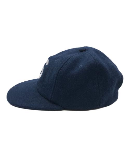 SUPREME（シュプリーム）SUPREME (シュプリーム) WOOL S LOGO 6-PANEL CAP ネイビーの古着・服飾アイテム