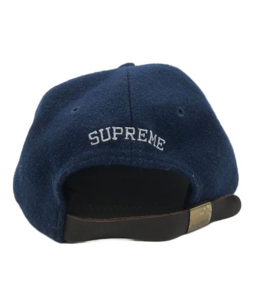 SUPREME（シュプリーム）SUPREME (シュプリーム) WOOL S LOGO 6-PANEL CAP ネイビーの古着・服飾アイテム