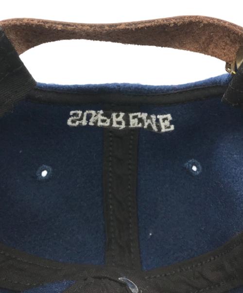 SUPREME（シュプリーム）SUPREME (シュプリーム) WOOL S LOGO 6-PANEL CAP ネイビーの古着・服飾アイテム