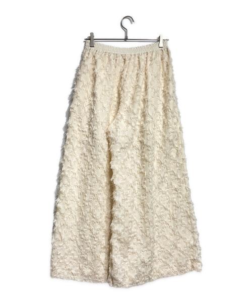 cygne（シーニュ）cygne (シーニュ) カットジャガードパンツ/Cut jacquard pants ベージュ サイズ:1の古着・服飾アイテム