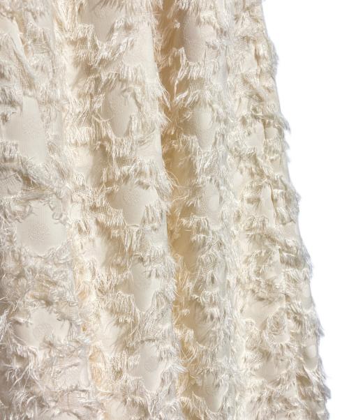 cygne（シーニュ）cygne (シーニュ) カットジャガードパンツ/Cut jacquard pants ベージュ サイズ:1の古着・服飾アイテム