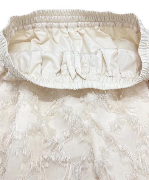 cygne（シーニュ）cygne (シーニュ) カットジャガードパンツ/Cut jacquard pants ベージュ サイズ:1の古着・服飾アイテム