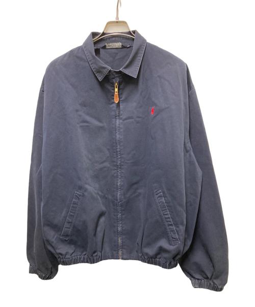 POLO RALPH LAUREN（ポロ・ラルフローレン）POLO RALPH LAUREN (ポロ・ラルフローレン) 80s スイングトップ ネイビー サイズ:XLの古着・服飾アイテム